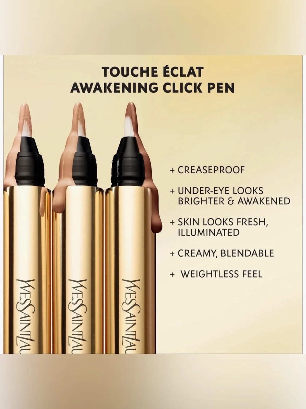 Yves Saint Laurent Touche Éclat Radiant Touch Highlighter CONCEALER PEB- in li